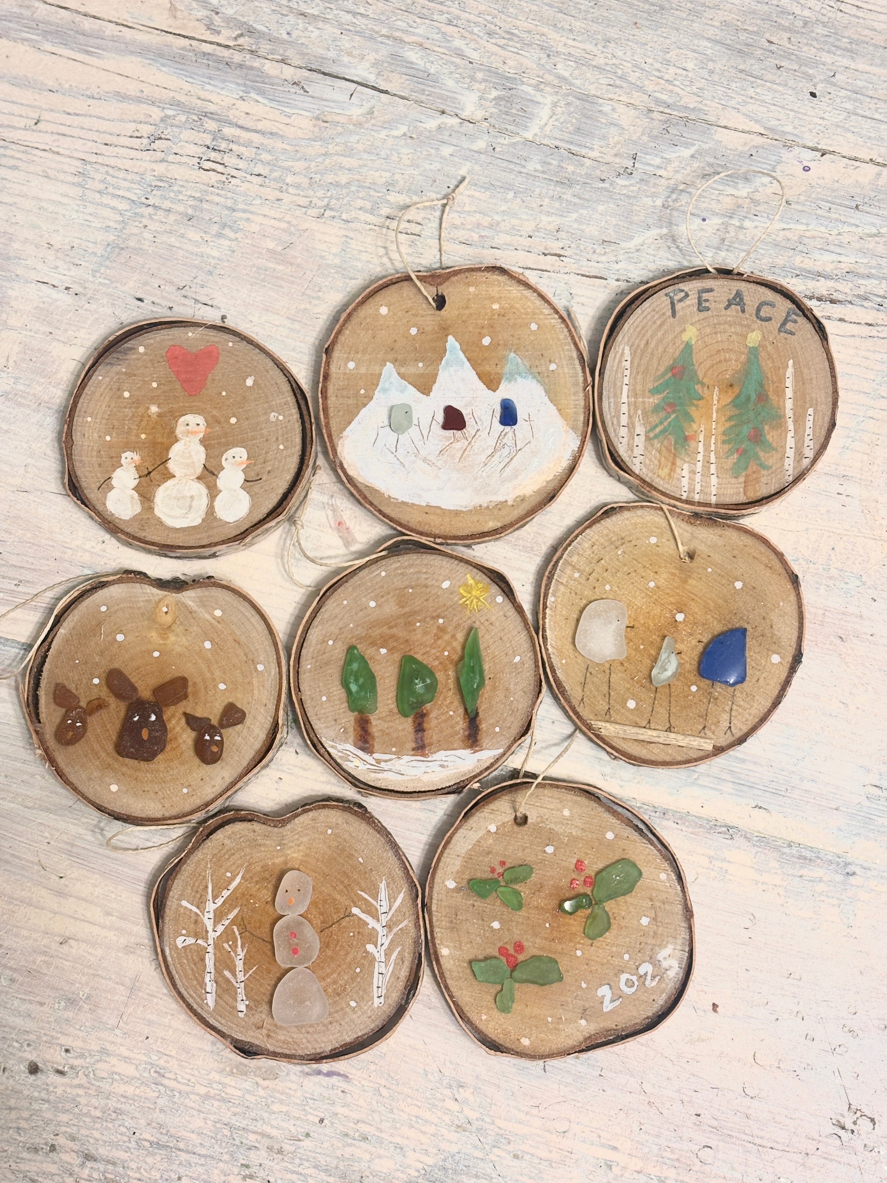 Sea Glass / Oyster Shell Ornament Workshop, January 4th Sea Glass Coas ...