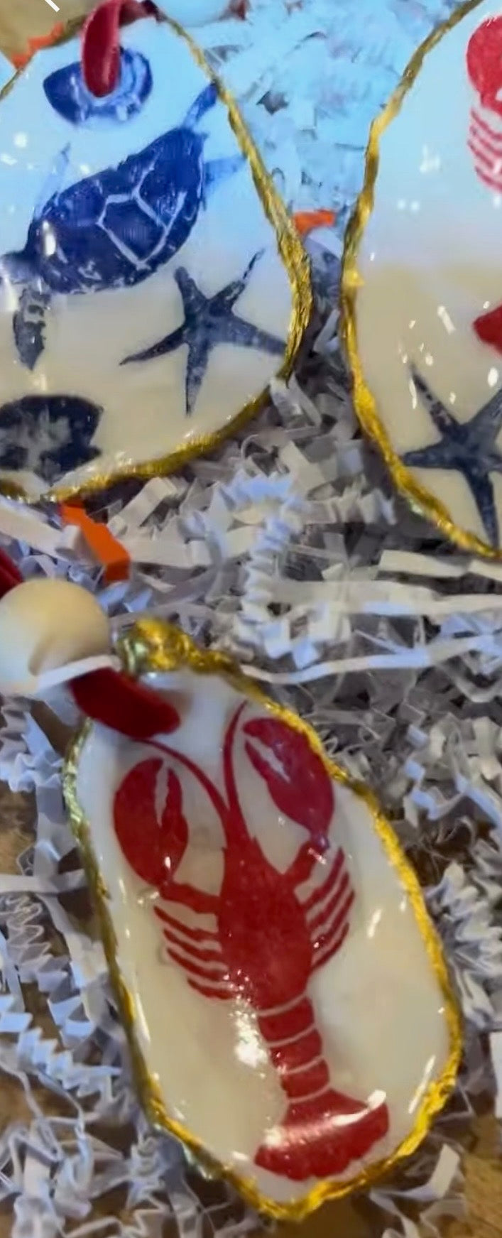 Sea Glass / Oyster Shell Ornament Workshop, January 4th Sea Glass Coas ...